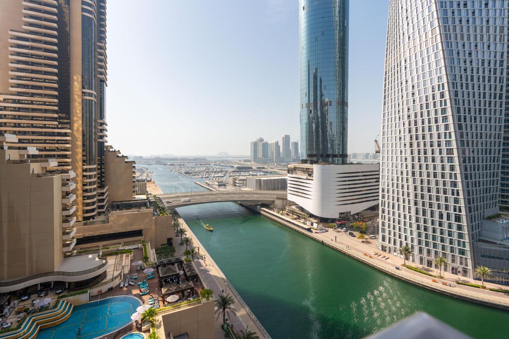 Vacay Lettings -2 Bed Iris Blue Dubai Marina Apartamento Exterior foto