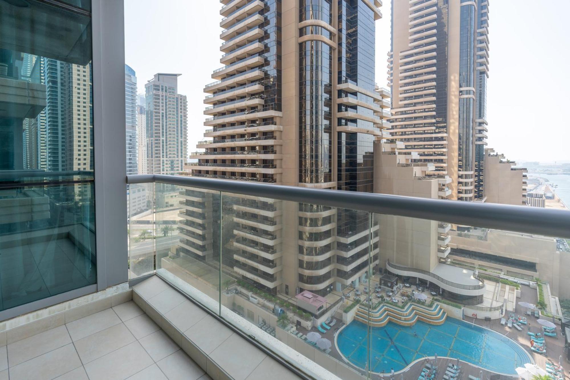 Vacay Lettings -2 Bed Iris Blue Dubai Marina Apartamento Exterior foto