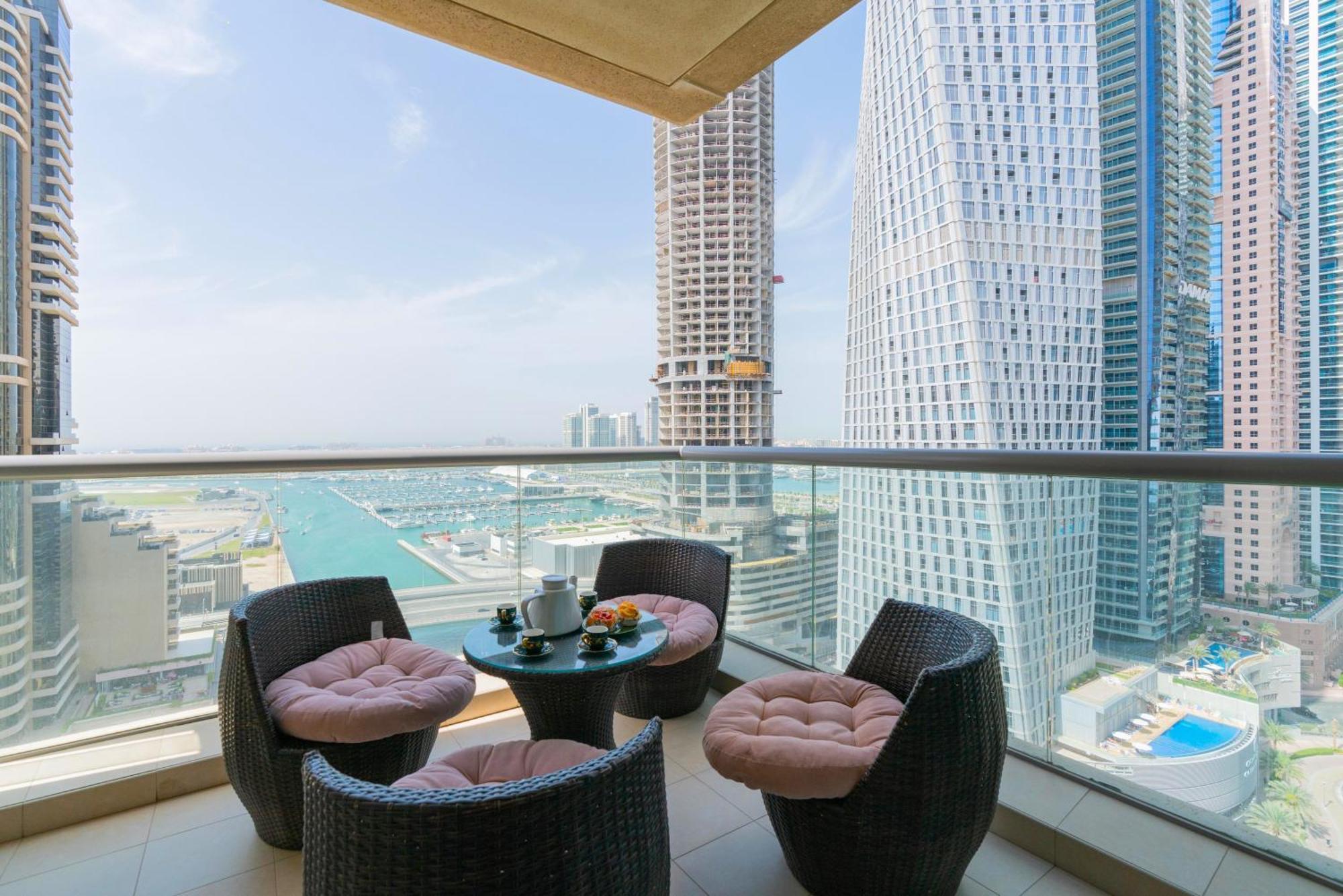 Vacay Lettings -2 Bed Iris Blue Dubai Marina Apartamento Exterior foto